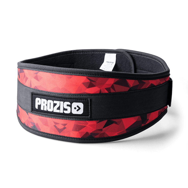Nylon Weight Lifting Belt - Red